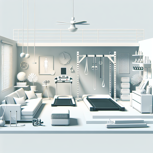 How to Create a Stylish White Home Gym