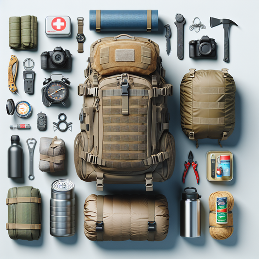 4. "Essential Gear to Pack in Your 70L Tactical Backpack for a Weekend Trip"