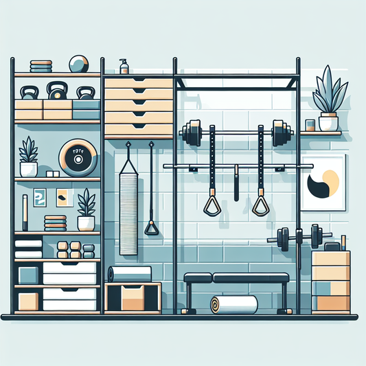 10 Creative Storage Hacks for Home Gyms
