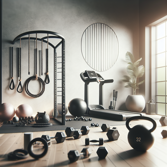 High-Intensity Home Workouts Using a Gym Station