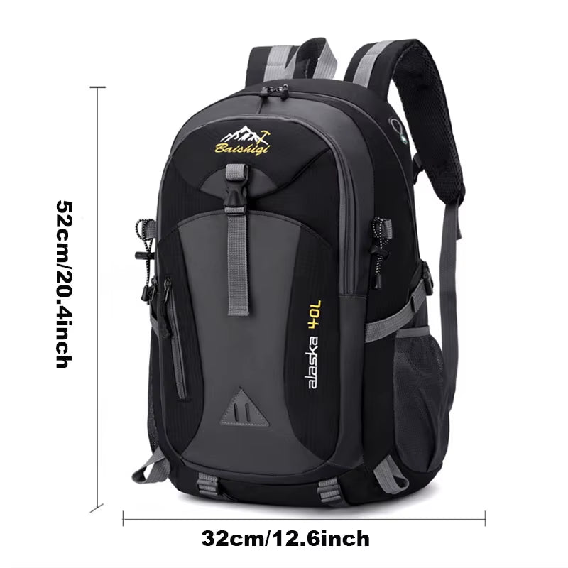 Outdoor Mountaineering Bag, Large-Capacity Waterproof Sports Backpacks