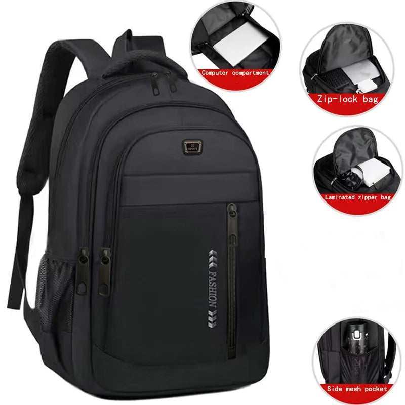 Men'S and Women'S Dual-Shoulder Backpacks, School Bags, School Bags for High School Students, Travel Dual-Shoulder Backpacks