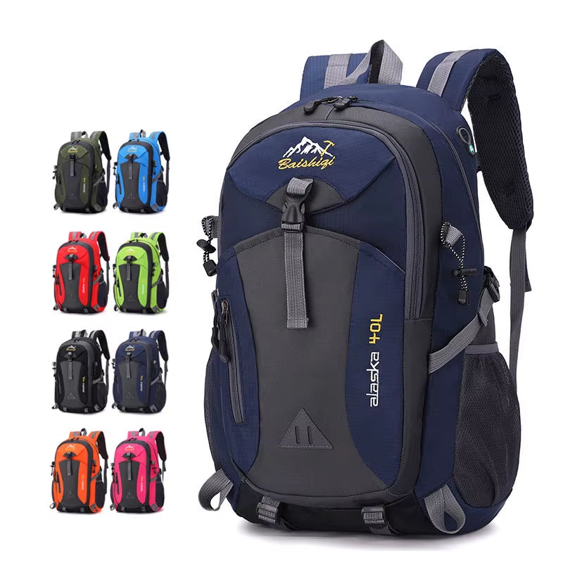 Outdoor Mountaineering Bag, Large-Capacity Waterproof Sports Backpacks