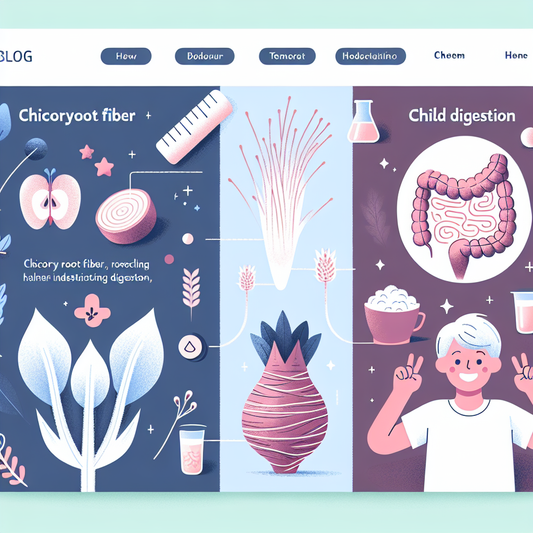 How Does Chicory Root Fiber Improve Digestion in Kids?