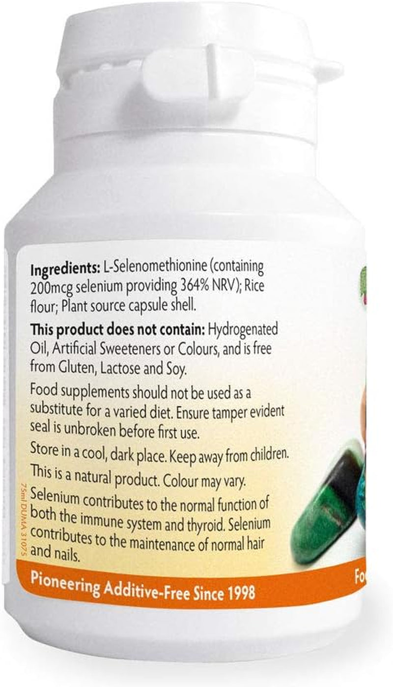 Selenium 200Mcg X 90 Capsules (Magnesium Stearate Free)