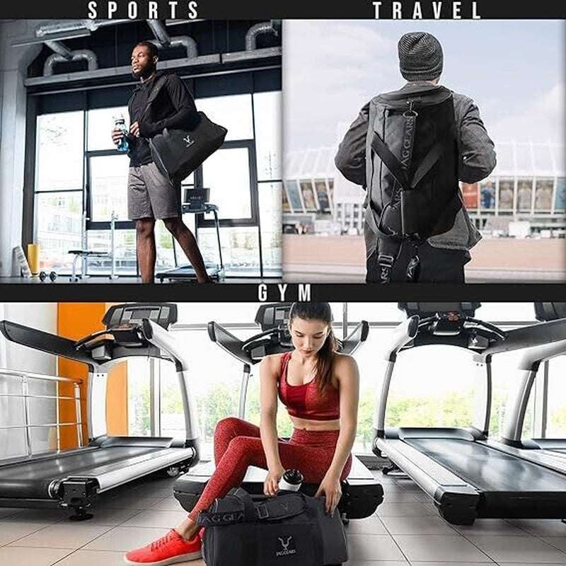JAG GEARS Sports Bag with Shoe Compartment for Gym and Sports Accessories