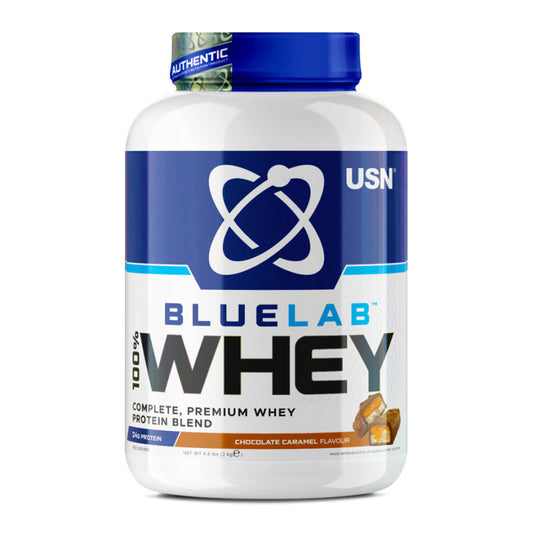 Blue Lab Whey Powder Caramel Chocolate Flavour, 2Kg